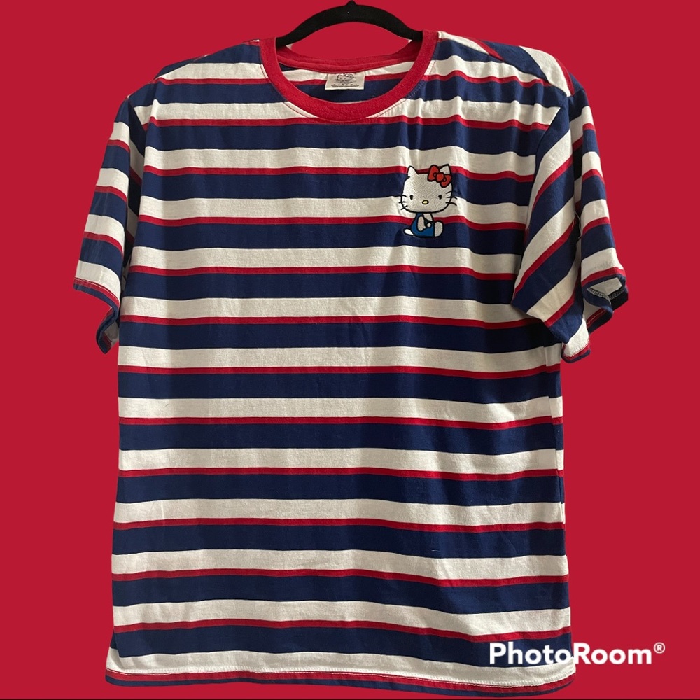 Hello Kitty striped tee from forever21